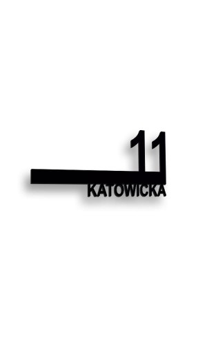 Nowoczesna-tabliczka-adresowa-z-czarnego-Dibondu-numer-domu-i-nazwa-ulicy