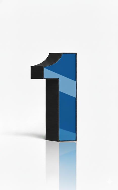 Cyfra-1-3D-z-filamentu-niebieskie-lico-do-numeru-stolu-i-domu