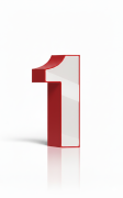 Cyfra-1-3D-z-filamentu-biale-lico-do-numeru-stolu-i-domu